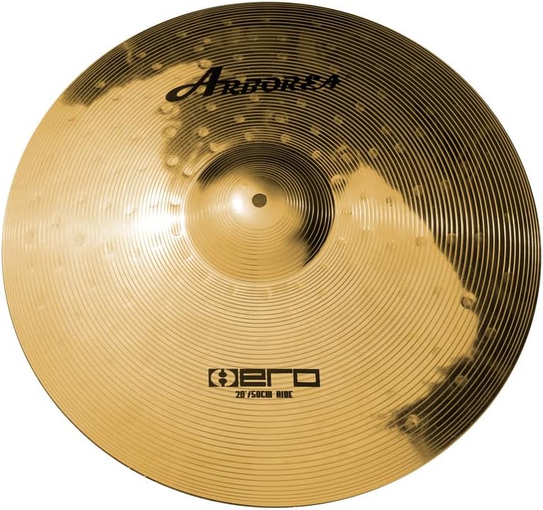 Arborea طقم صنجات سبائك الصنجات طقم صنجات درام 14"/16"/18"/20" مع حقيبة صنجات مجانية 5 قطع صنجات لطقم درام - Image 3